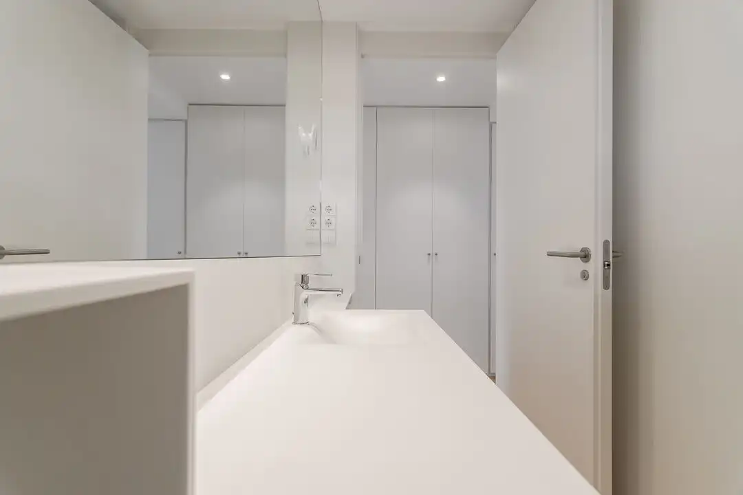 Baño de Ático en venta en  Pamplona / Iruña con Calefacción, Terraza y Alarma
