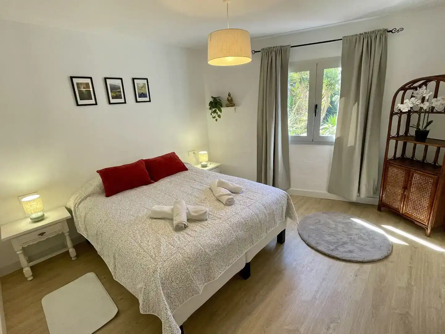 Bedroom of Houses for sale in La Guancha  with Private garden, Parquet flooring and Furnished