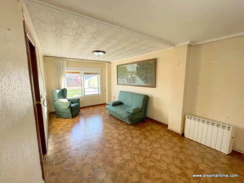 Sala de estar de Apartamento en venta en Valencia con Amueblado, Horno y Lavadora