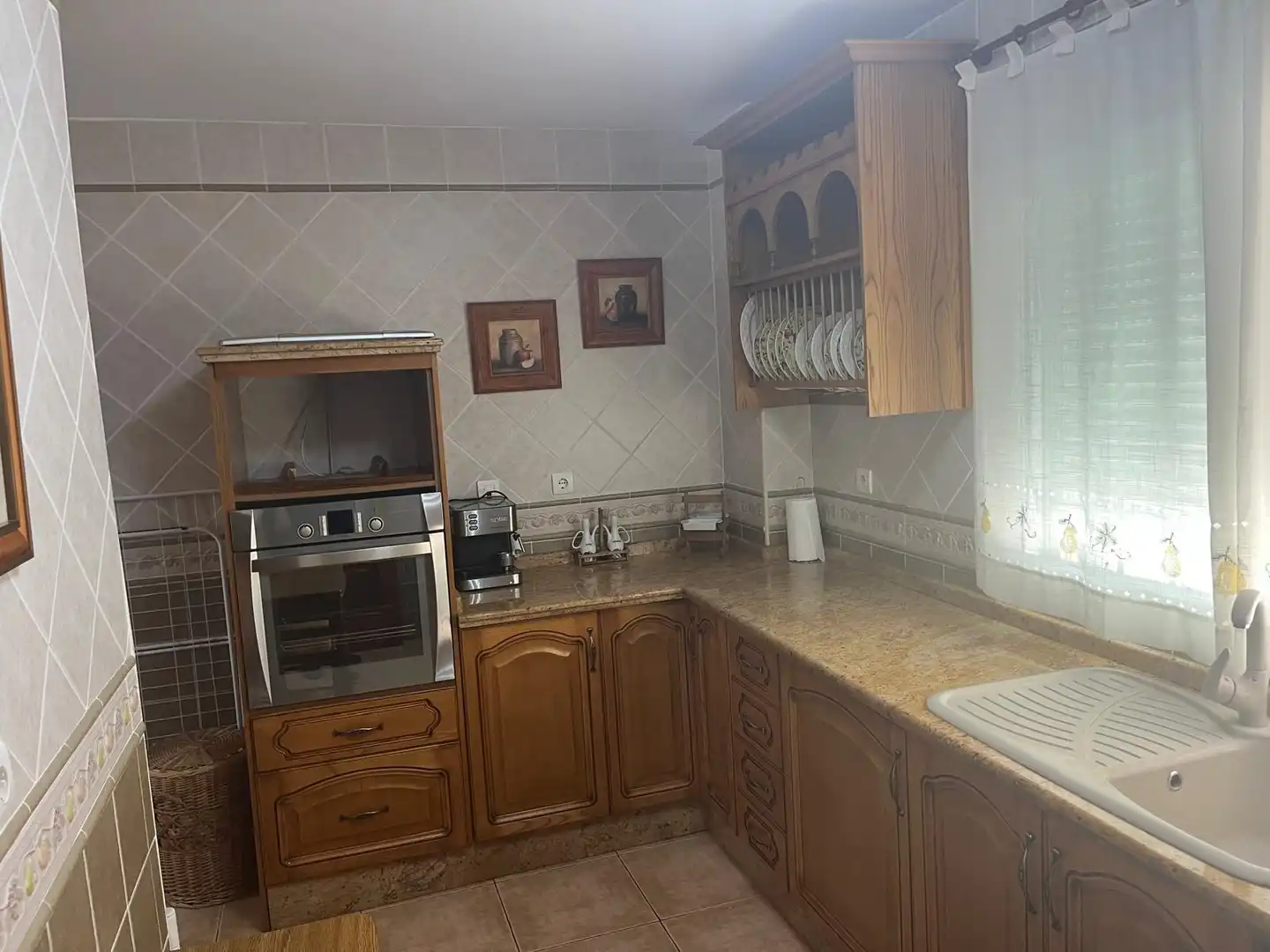 Kitchen of Houses for rent in Comares  with Furnished, Washing machine and Pets allowed