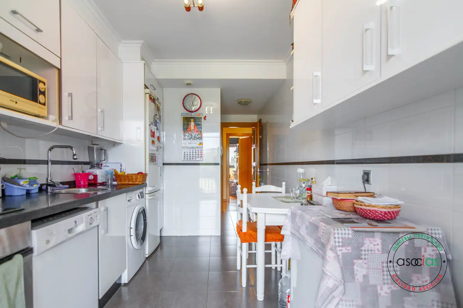 Kitchen of Flat for sale in Siero  with Heating, Terrace and Storage room