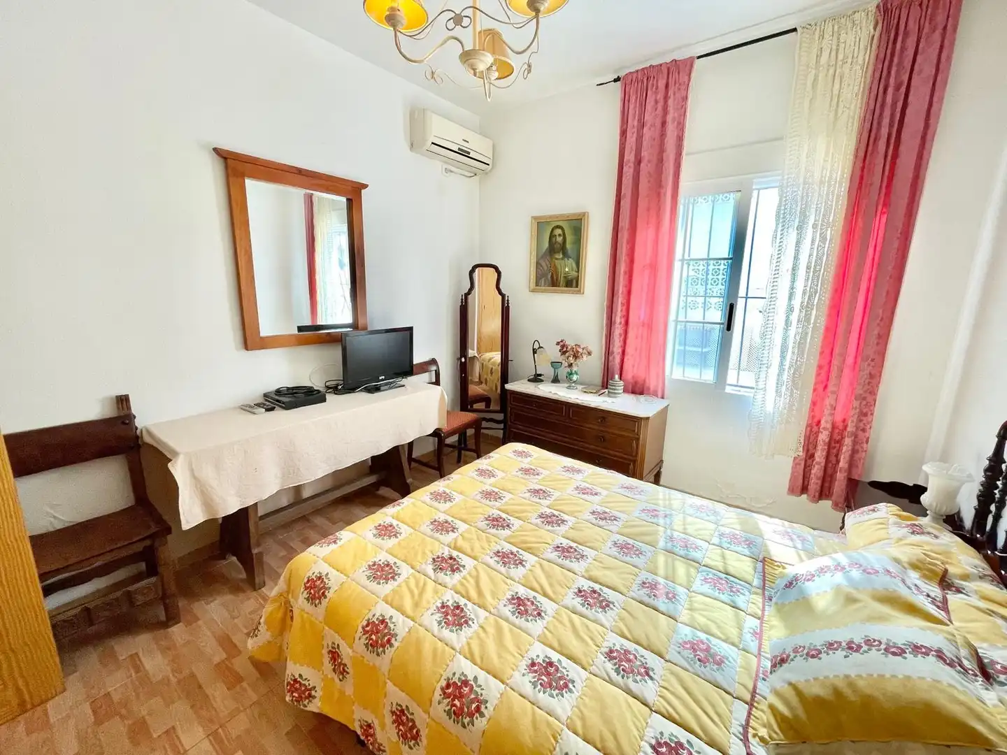 Dormitori de Casa o xalet de lloguer en San Javier amb Aire condicionat, Terrassa i Moblat