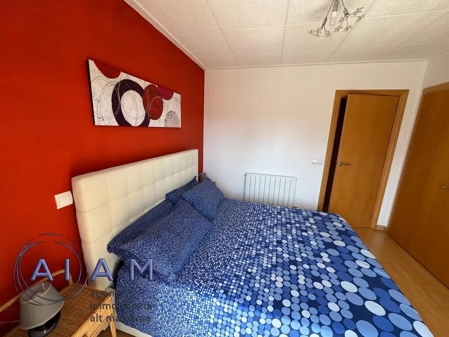 Schlafzimmer von Wohnung zum Verkauf in Pineda de Mar mit Klimaanlage, Heizung und Parkett