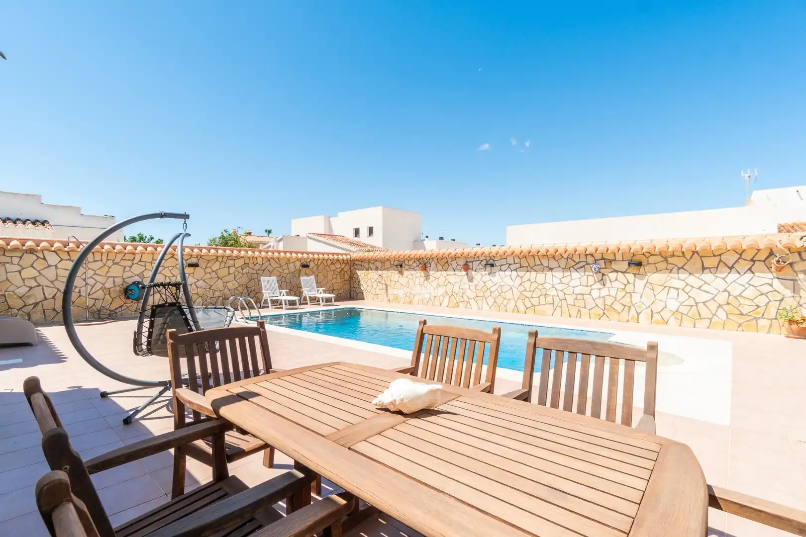 Terrassa de Casa o xalet en venda en Torrevieja amb Aire condicionat, Calefacció i Jardí privat