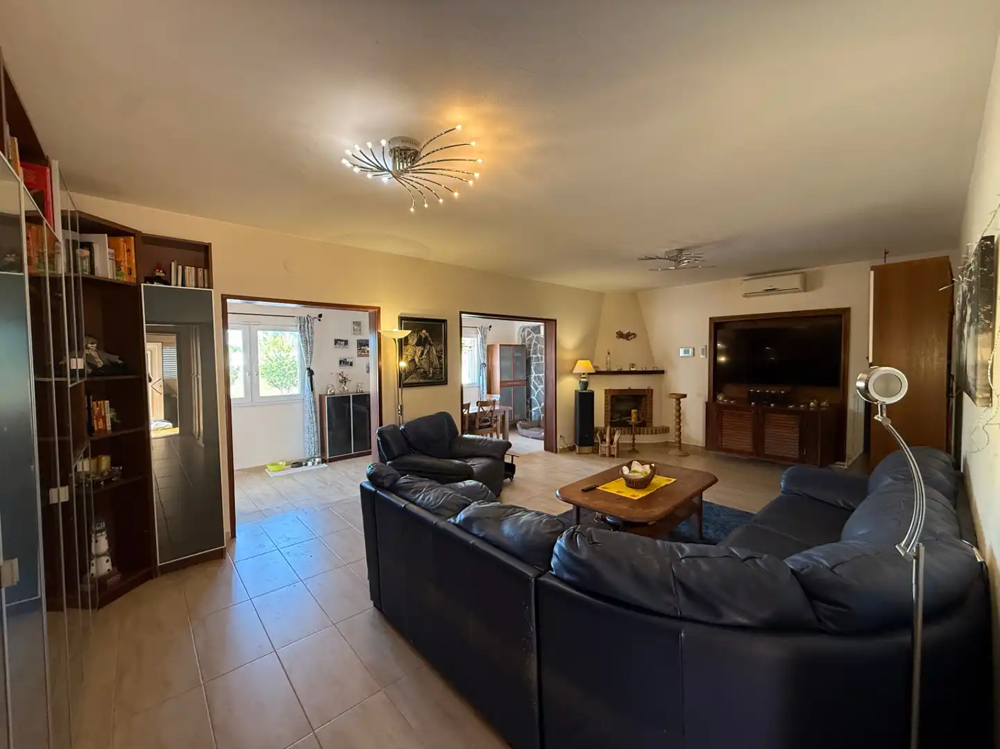 Sala d'estar de Casa o xalet en venda en Sant Josep de sa Talaia amb Aire condicionat, Calefacció i Terrassa