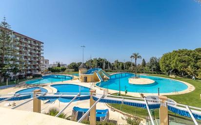 Swimming pool of Study for sale in Benalmádena  with Air Conditioner, Terrace and Furnished