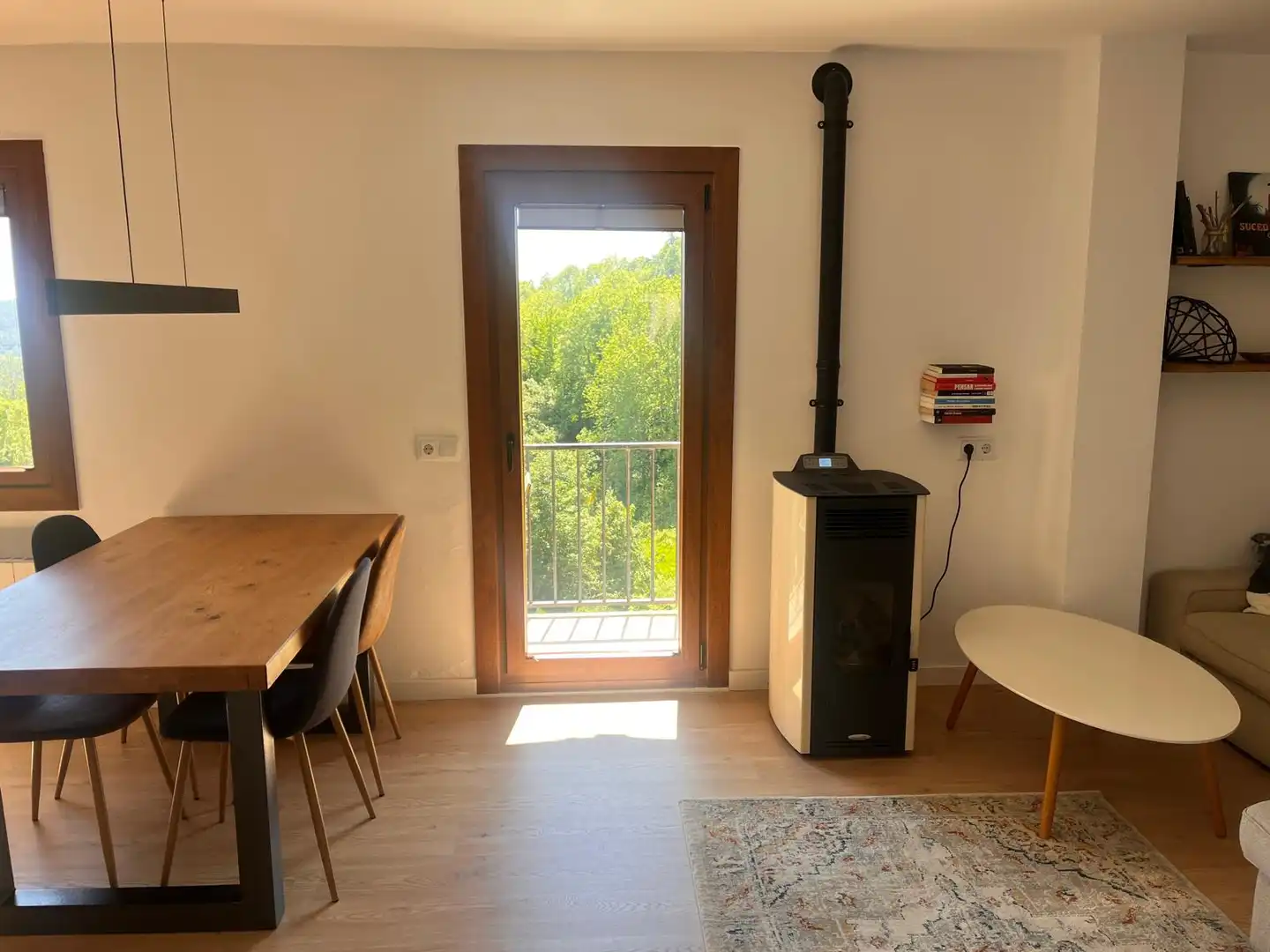Balcony of Apartments for sale in Molló  with Furnished