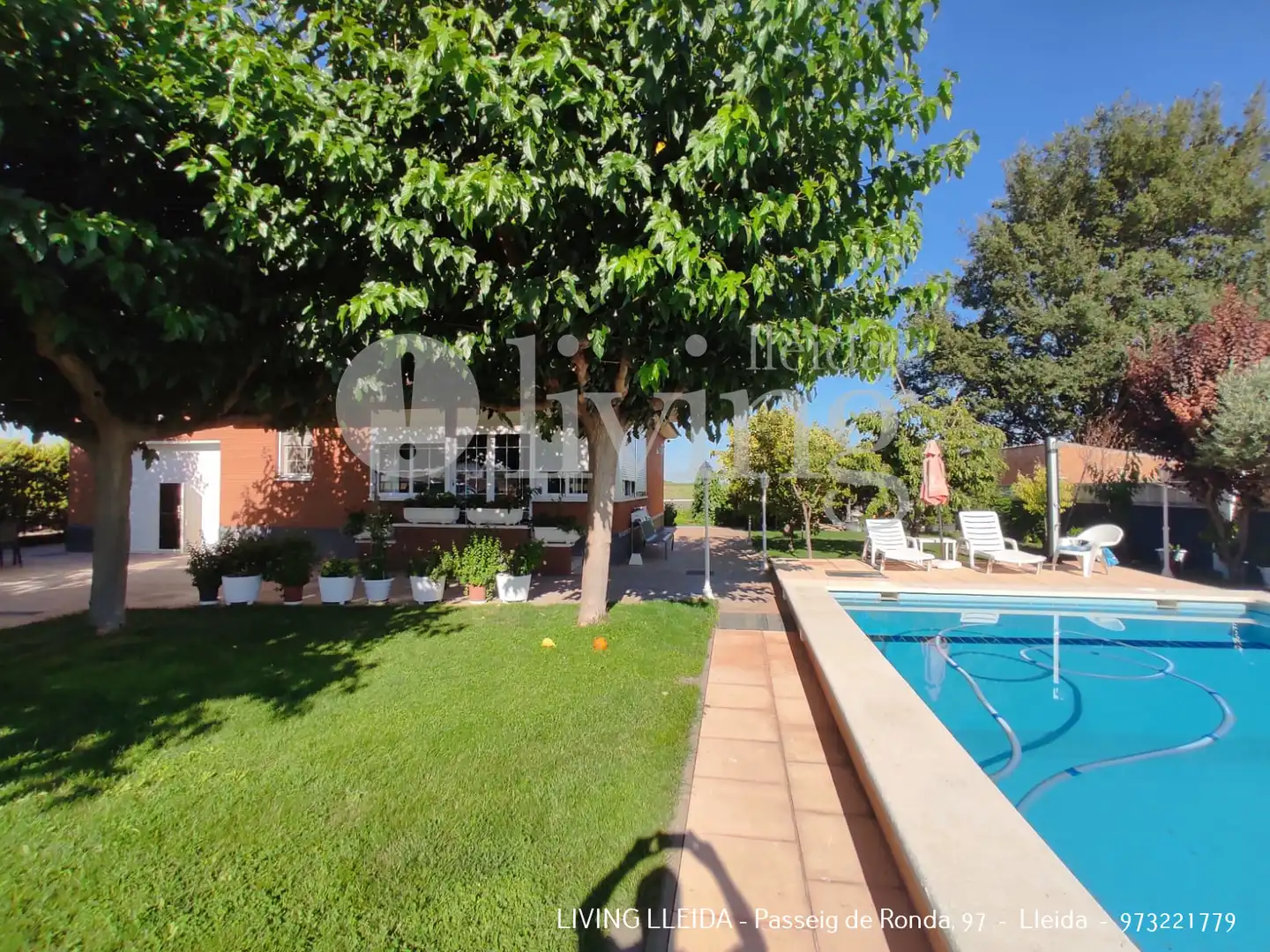 Garden of Houses for sale in Bell-lloc d'Urgell  with Heating, Private garden and Terrace