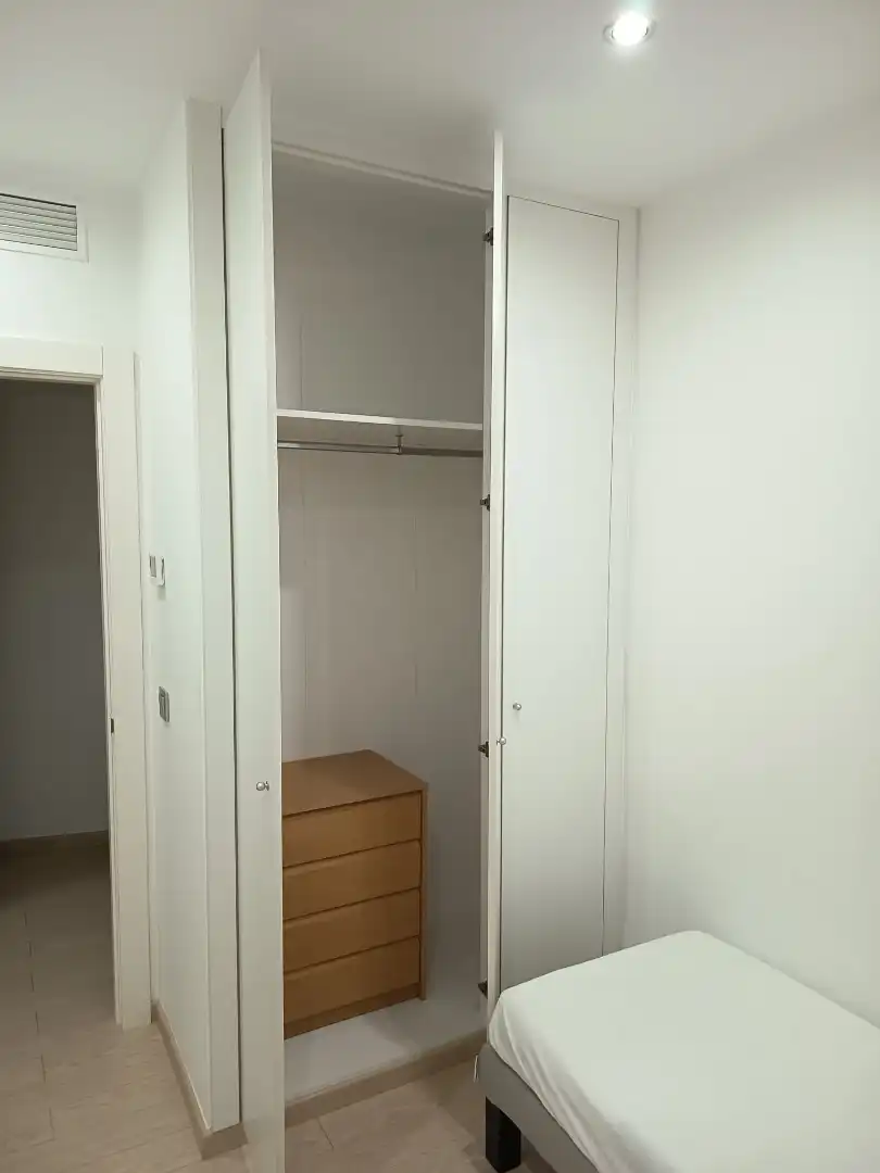 Bedroom of Flat for rent in Murcia  with Air Conditioner, Heating and Furnished