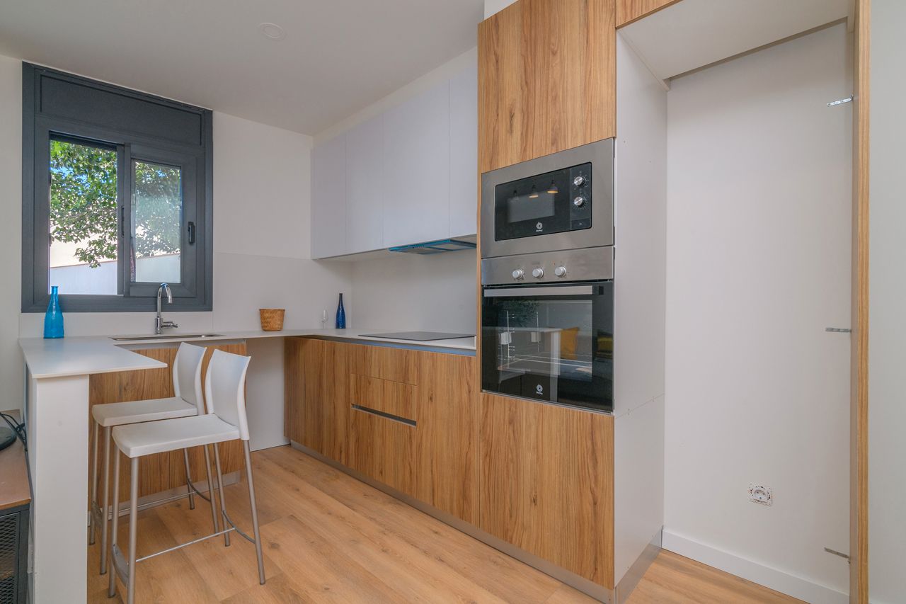 Kitchen of Flat for sale in Viladecans  with Air Conditioner, Heating and Parquet flooring