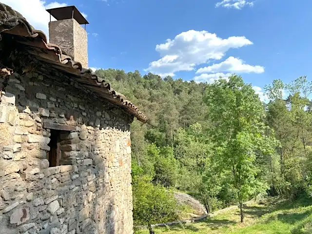 Vista exterior de Finca rústica en venda en Borredà amb Calefacció, Jardí privat i Terrassa