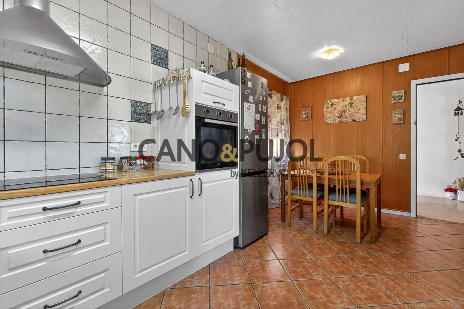Cocina de Casa o chalet en venta en Caldes de Montbui con Calefacción, Terraza y Trastero