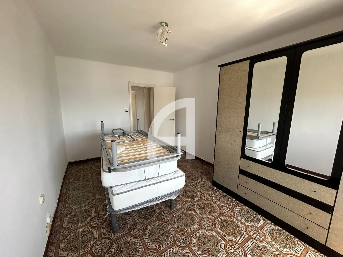 Schlafzimmer von Wohnung zur Miete in Barcelona mit Terrasse und Balkon