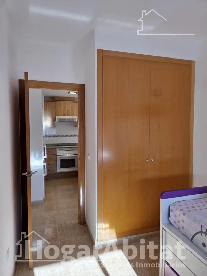 Kitchen of Flat for sale in Canet d'En Berenguer  with Air Conditioner, Terrace and Storage room