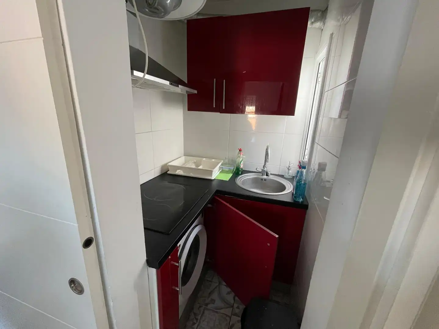 Küche von Wohnung zur Miete in L'Hospitalet de Llobregat mit Klimaanlage, Heizung und Möbliert