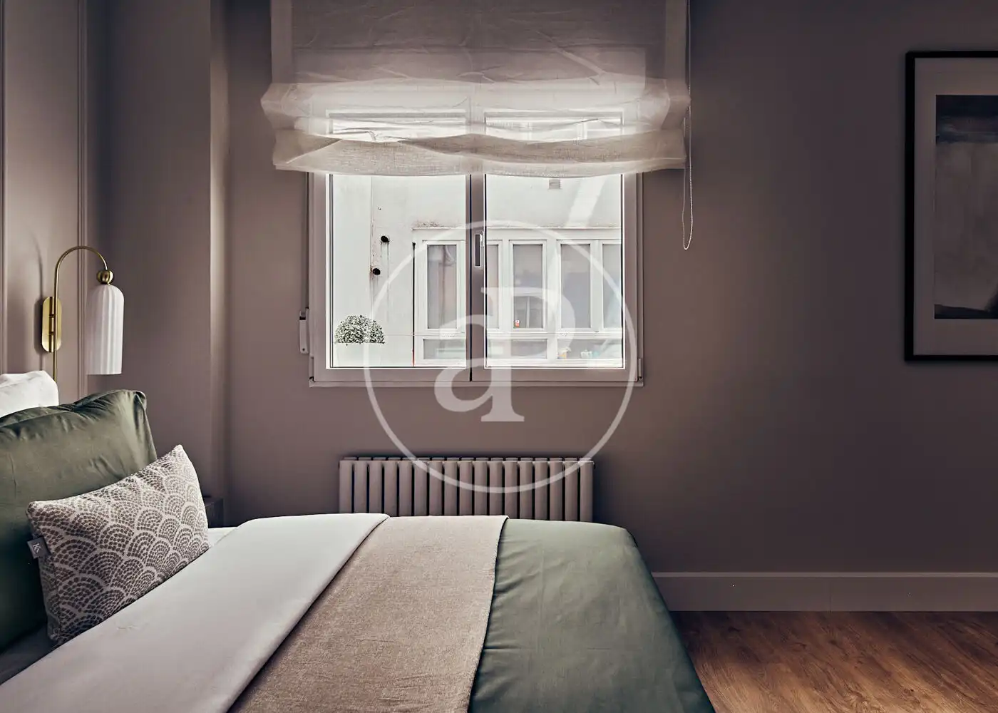 Schlafzimmer von Wohnung zum Verkauf in Madrid mit Klimaanlage, Heizung und Terrasse
