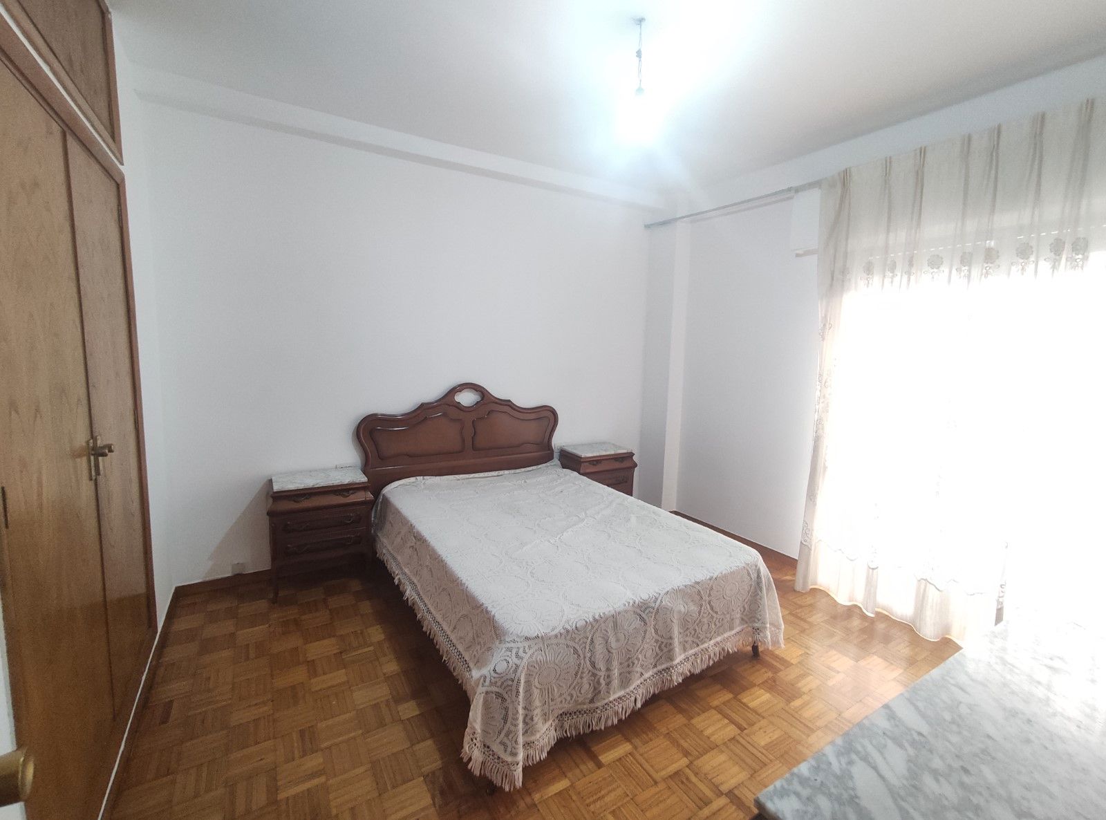 Bedroom of Flat to rent in Ourense Capital   with Heating, Furnished and Oven