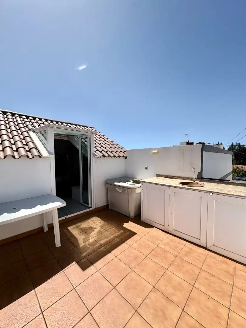 Terraza de Casa adosada en venta en Moya (Las Palmas) con Terraza