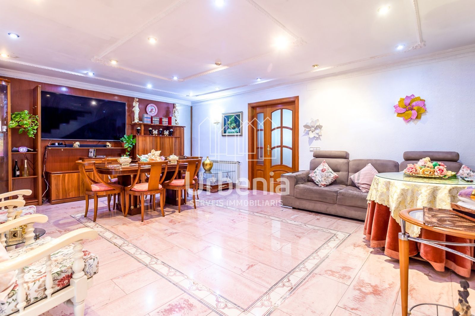 Sala d'estar de Casa o xalet en venda en Tordera amb Aire condicionat, Calefacció i Terrassa