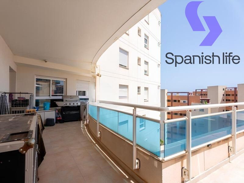 Balcony of Flat for sale in Villajoyosa / La Vila Joiosa  with Air Conditioner, Terrace and Balcony