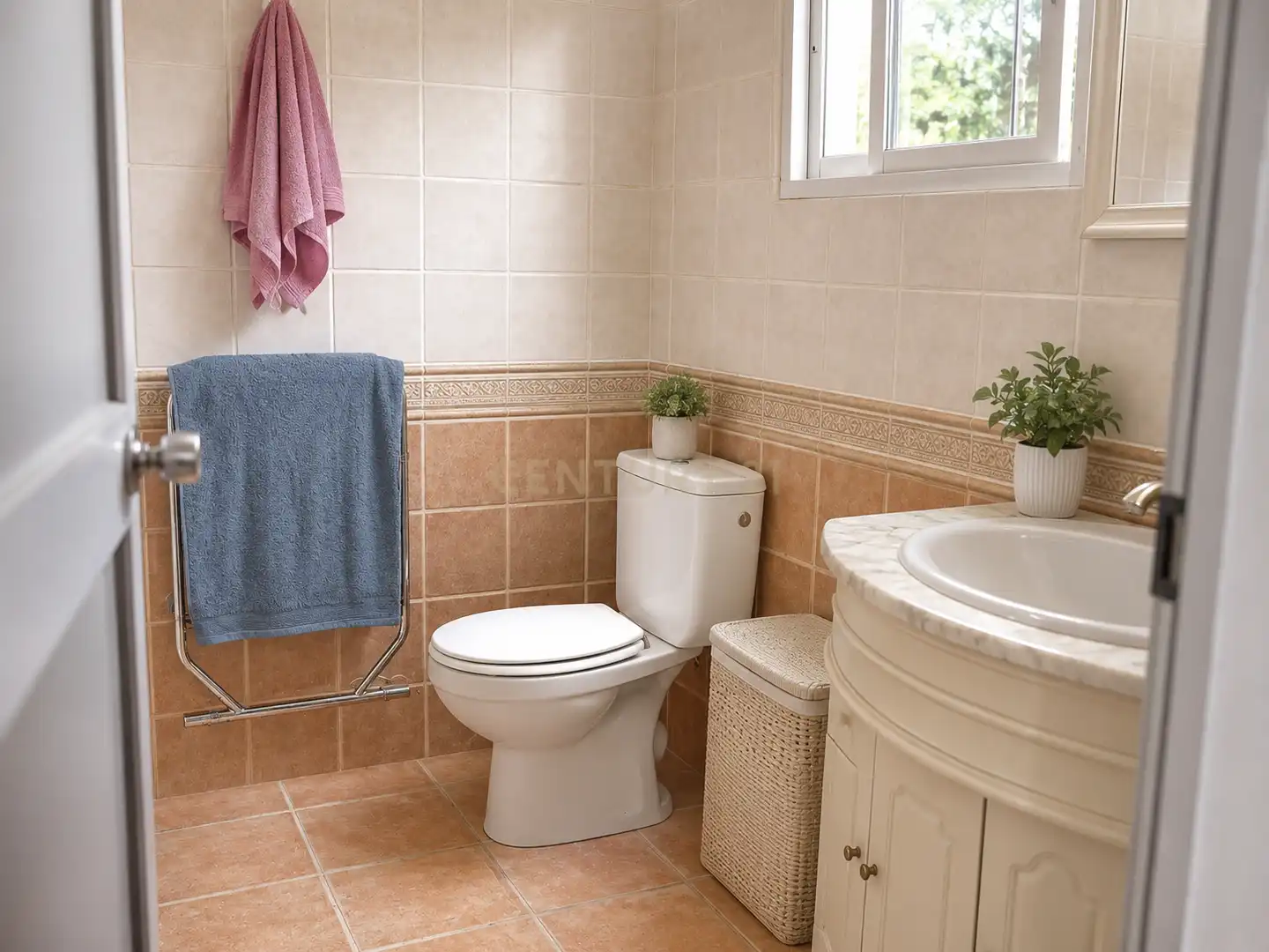 Baño de Casa o chalet en venta en Alhaurín El Grande con Jardín privado, Trastero y Piscina