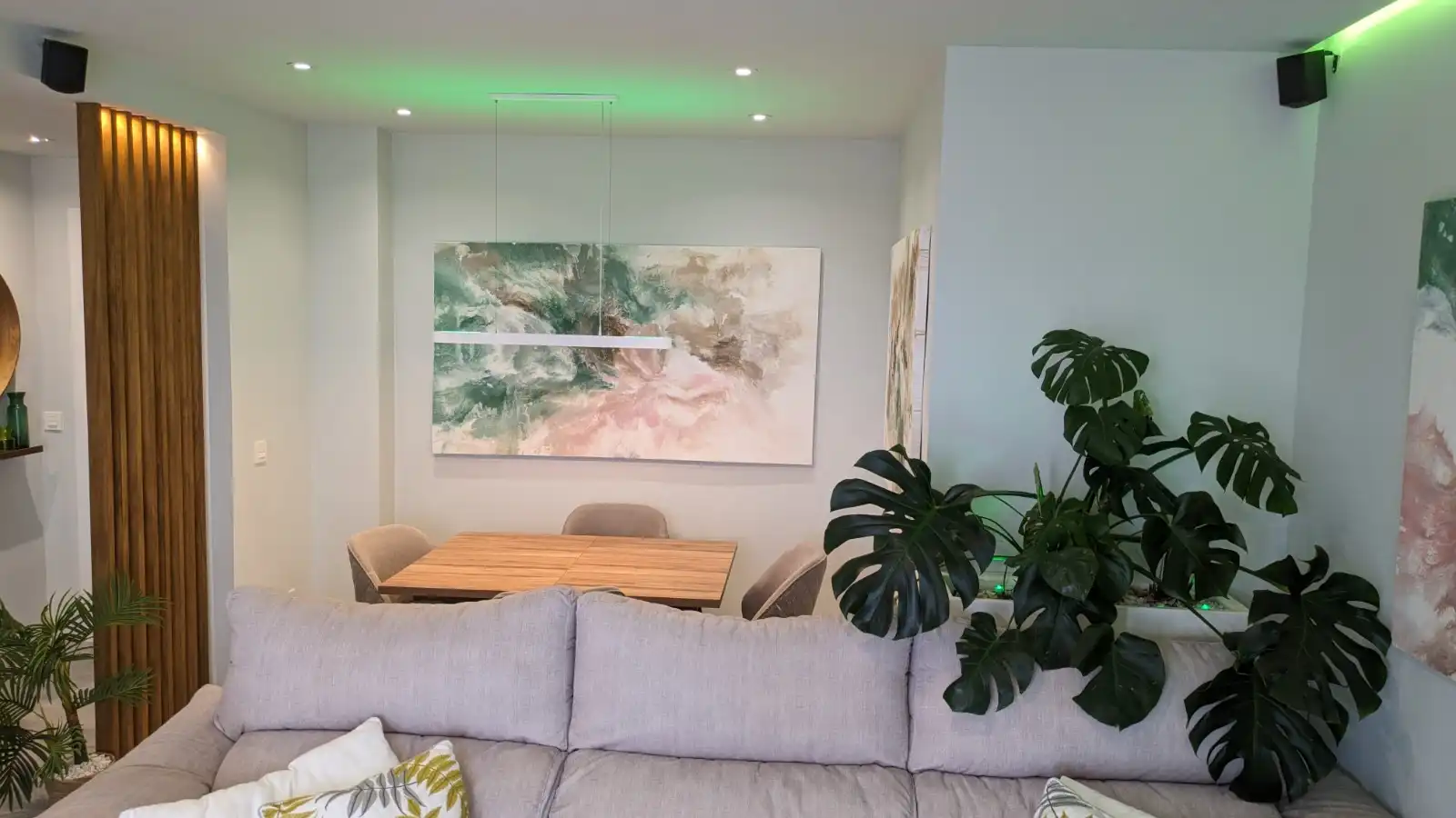 Sala de estar de Ático en venta en Murcia con Aire acondicionado, Calefacción y Terraza