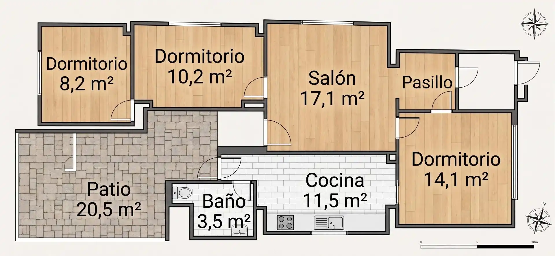 Ground floor for sale in Cieza  with Terrace