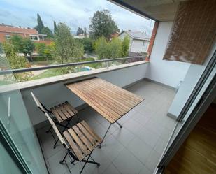 Balcony of Attic for sale in Sant Cugat del Vallès  with Air Conditioner, Terrace and Swimming Pool