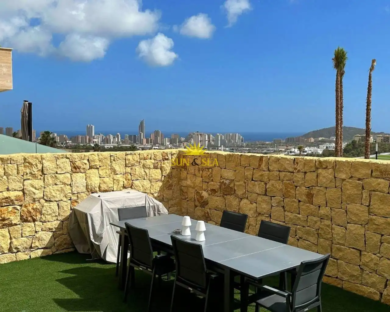 Terraza de Planta baja de alquiler en Finestrat con Aire acondicionado, Calefacción y Terraza