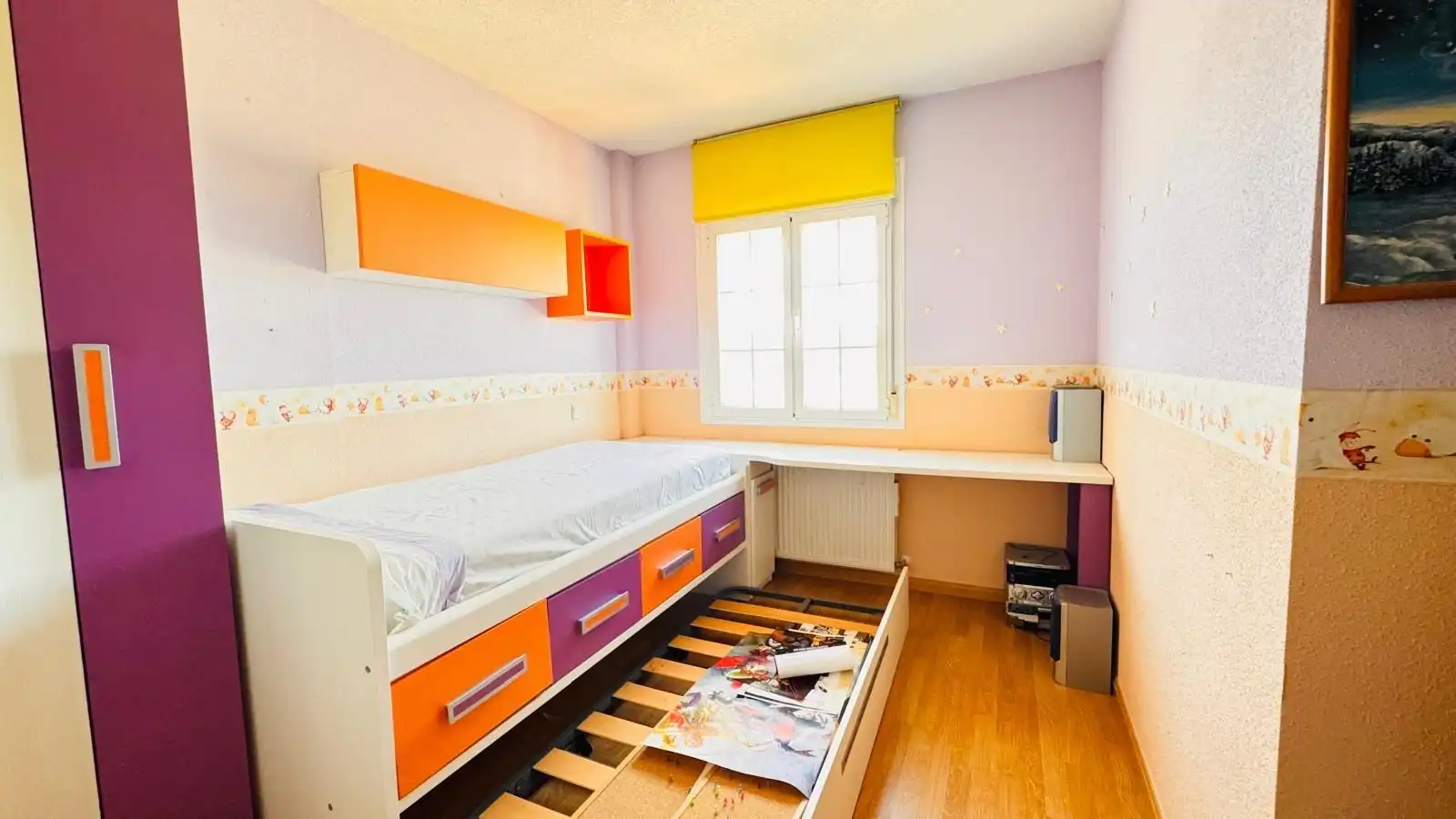 Bedroom of Flat for share in Valdemorillo  with Heating, Private garden and Furnished