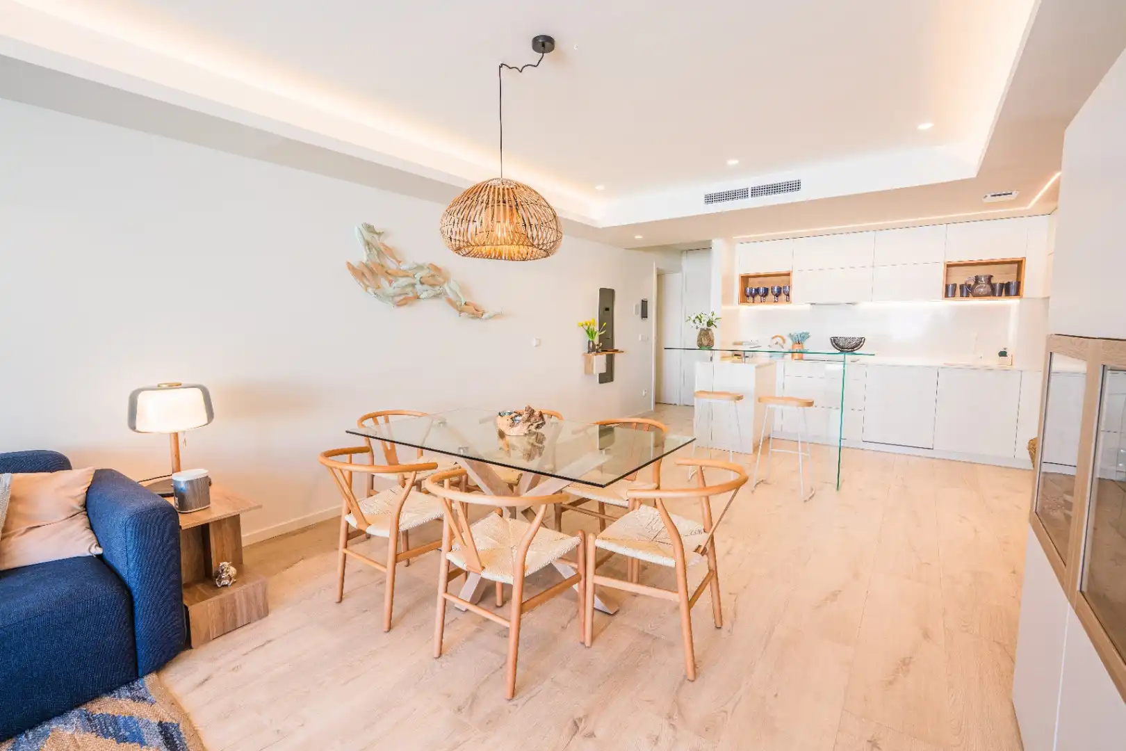 Menjador de Apartament en venda en Pedreguer amb Aire condicionat, Calefacció i Terrassa
