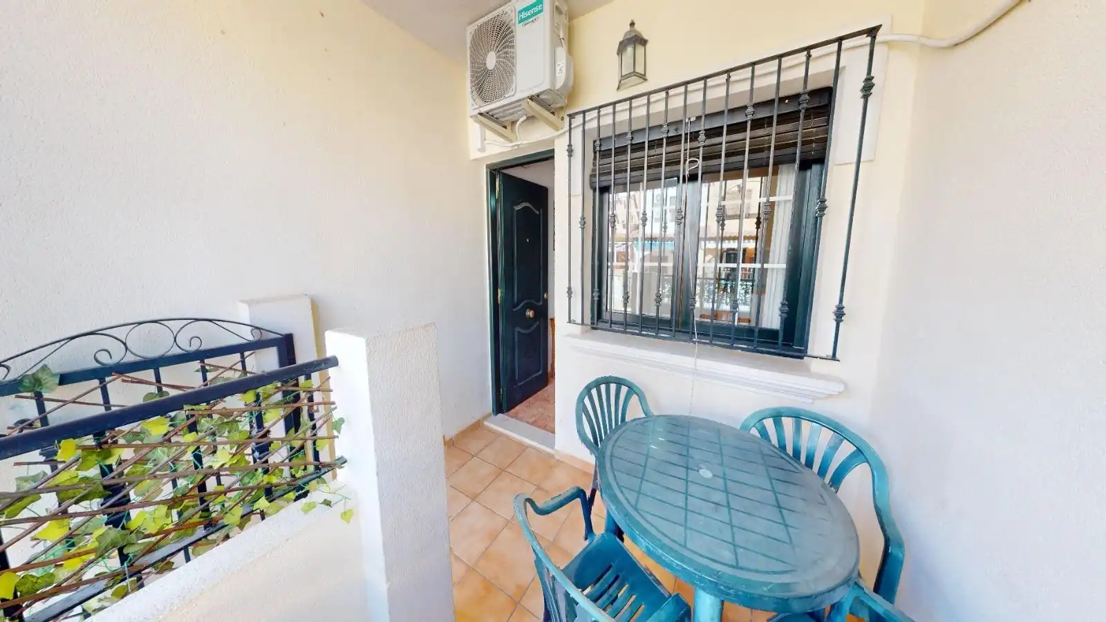 Terrassa de Apartament en venda en Los Alcázares amb Aire condicionat, Terrassa i Moblat