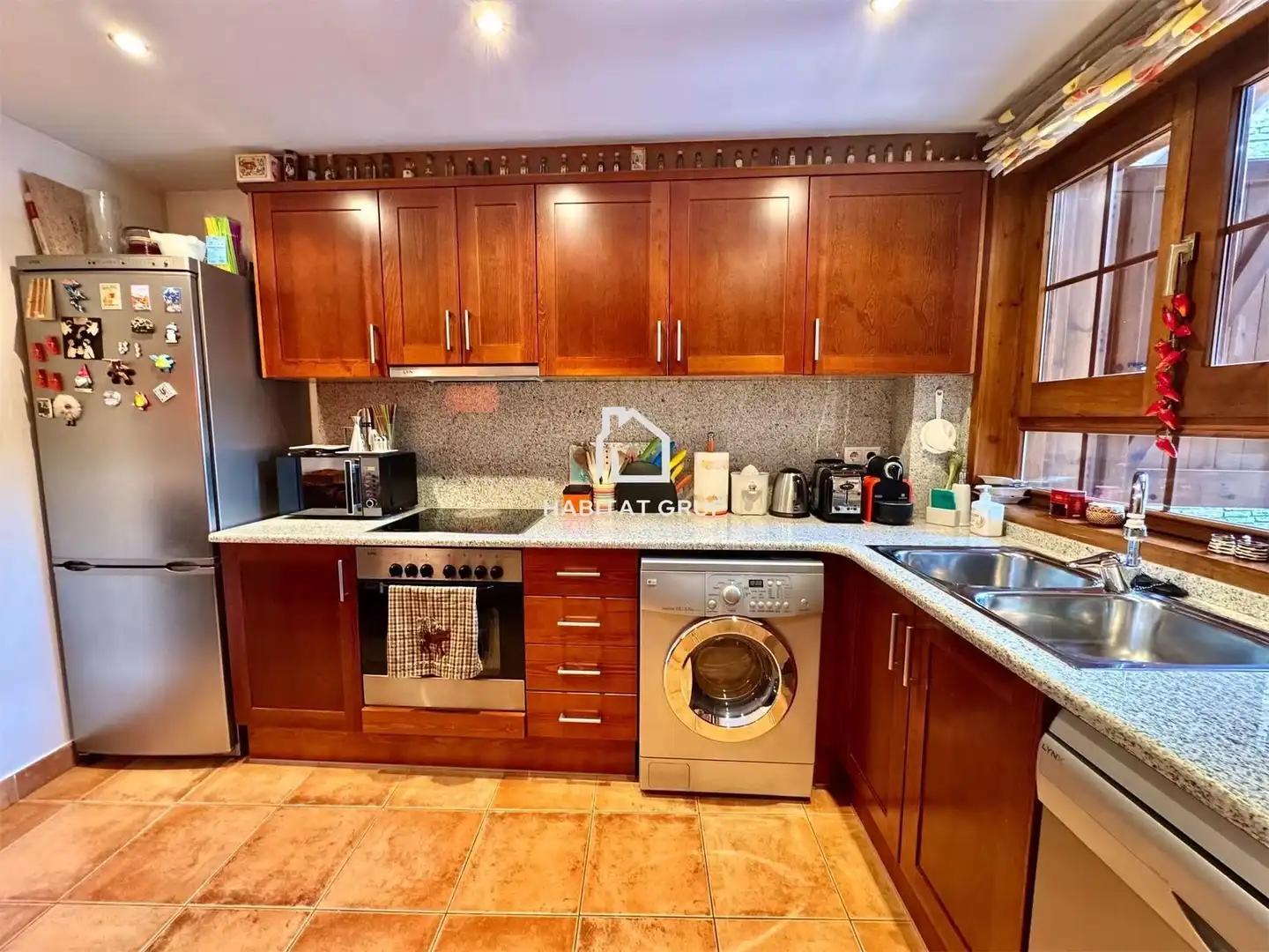 Cocina de Dúplex en venta en Alp con Calefacción, Terraza y Trastero