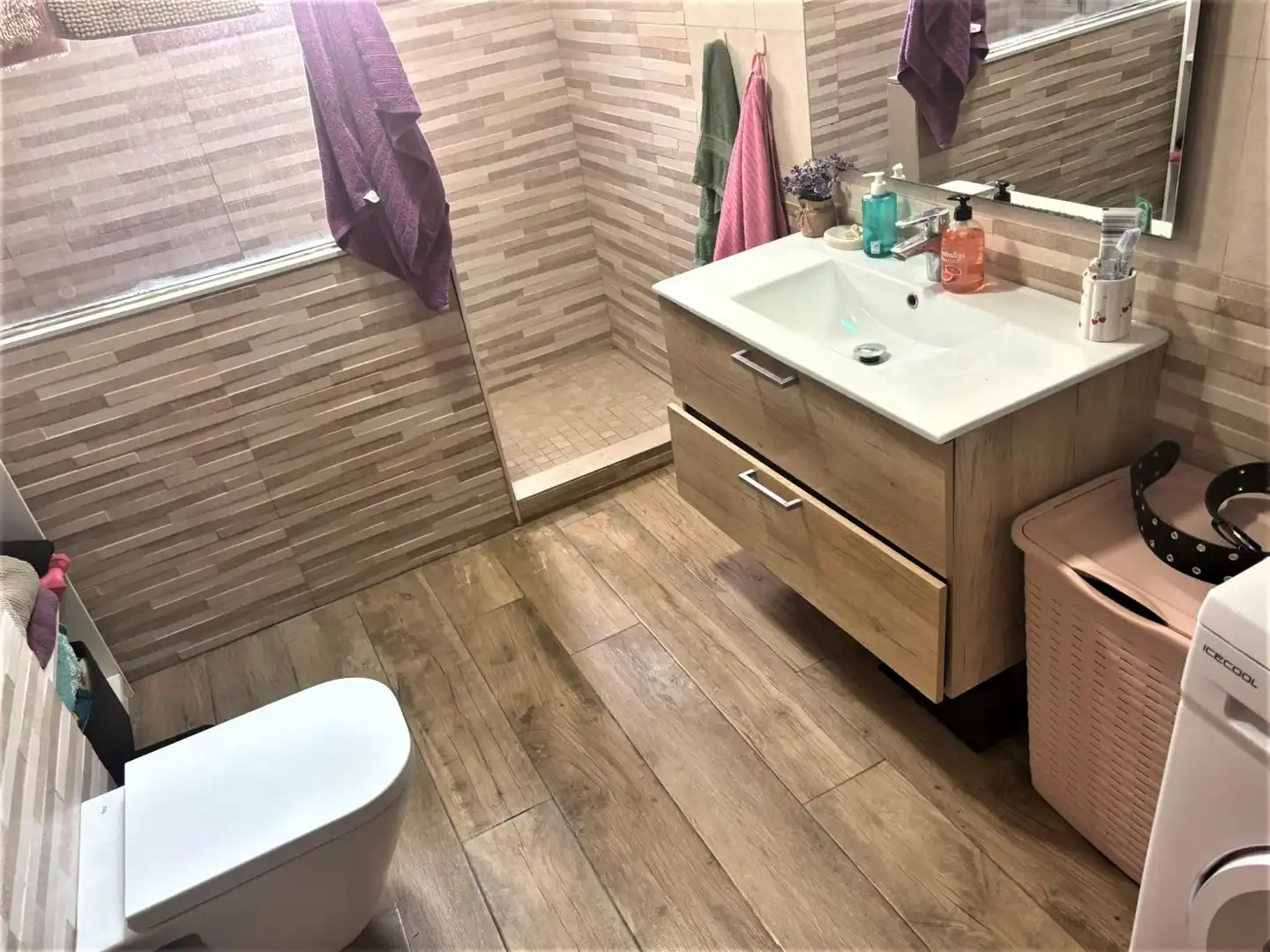 Baño de Casa adosada para compartir en Terrassa con Aire acondicionado, Calefacción y Terraza