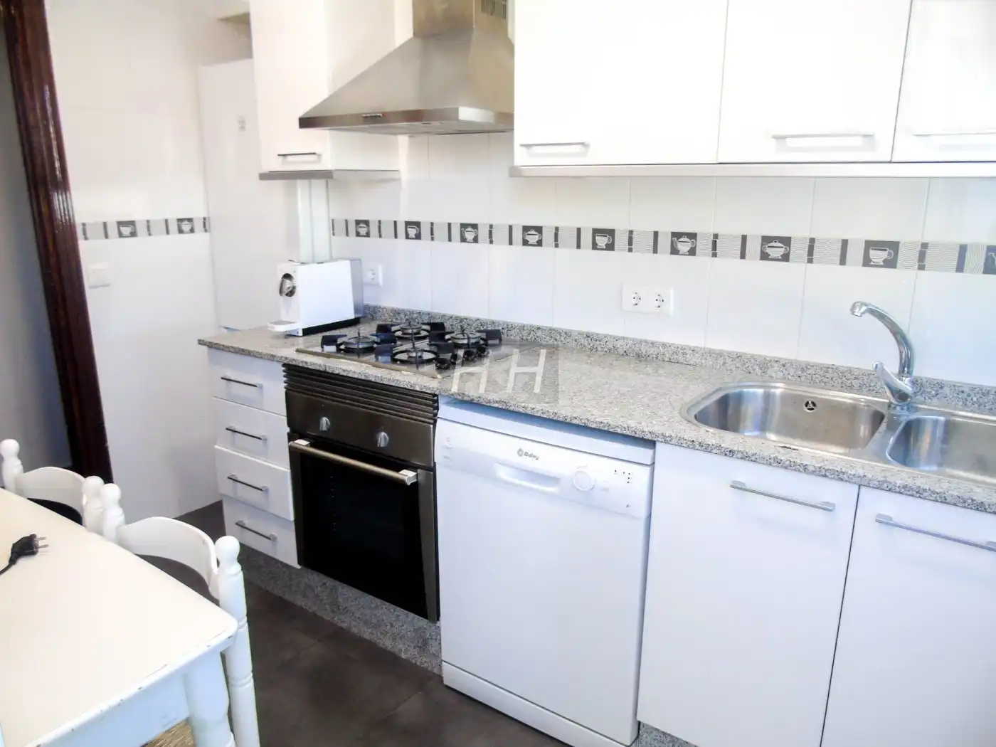 Cocina de Piso de alquiler en Burjassot con Calefacción, Amueblado y Balcón