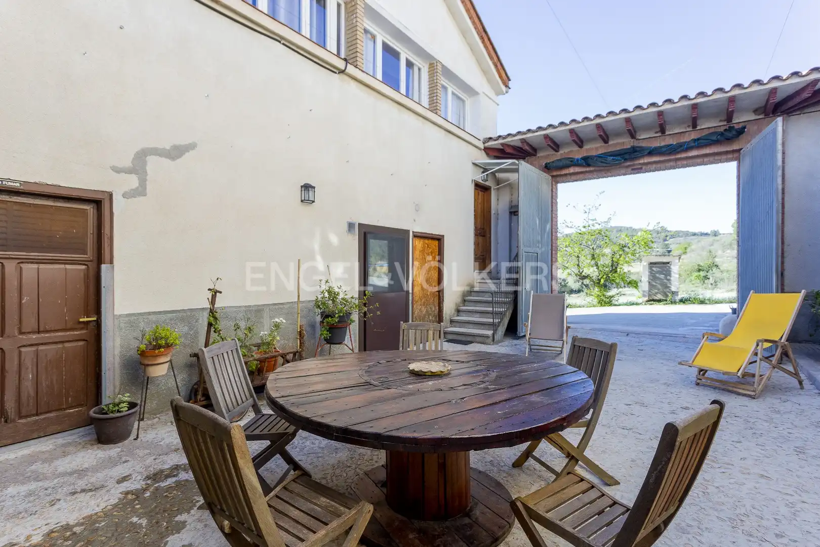 Terraza de Finca rústica en venta en Sant Quintí de Mediona con Calefacción, Jardín privado y Trastero