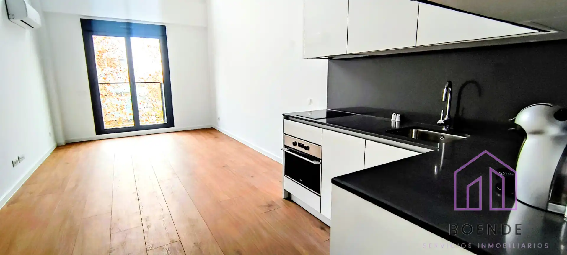 Küche von Loft zur Miete in San Sebastián de los Reyes mit Klimaanlage, Heizung und Ofen