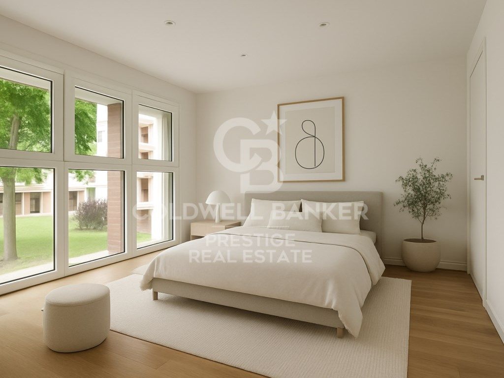 Bedroom of Duplex for sale in  Barcelona Capital  with Air Conditioner, Private garden and Oven