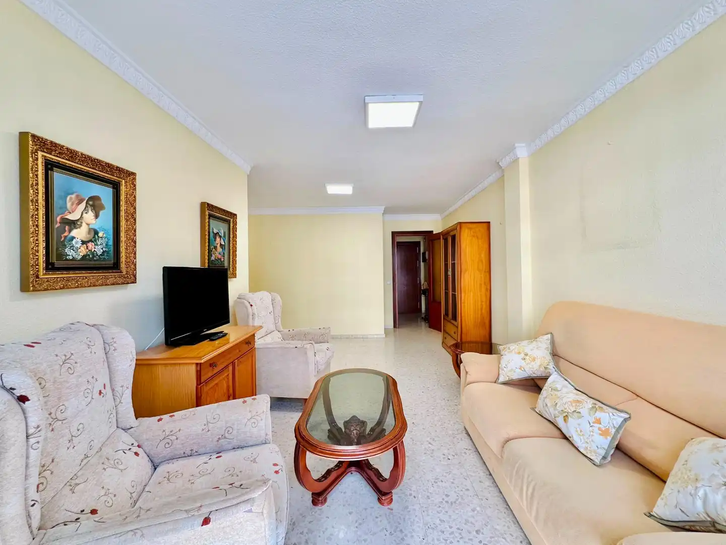 Sala d'estar de Pis en venda en San Fernando