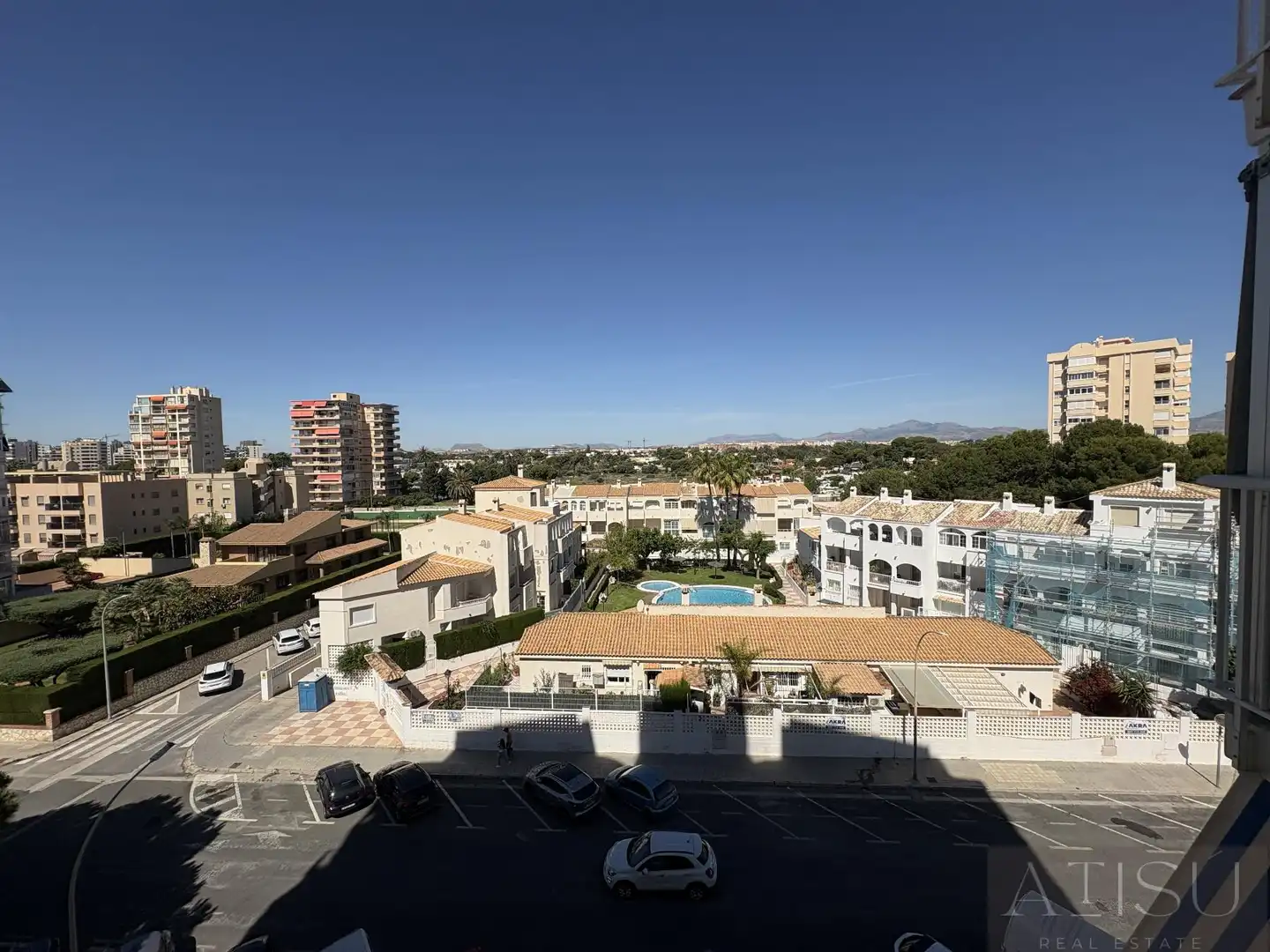 Exterior view of Flat for sale in El Campello  with Air Conditioner and Community pool