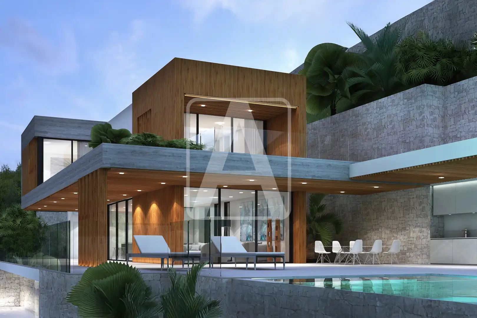 Villa con piscina in vendita a La Fustera