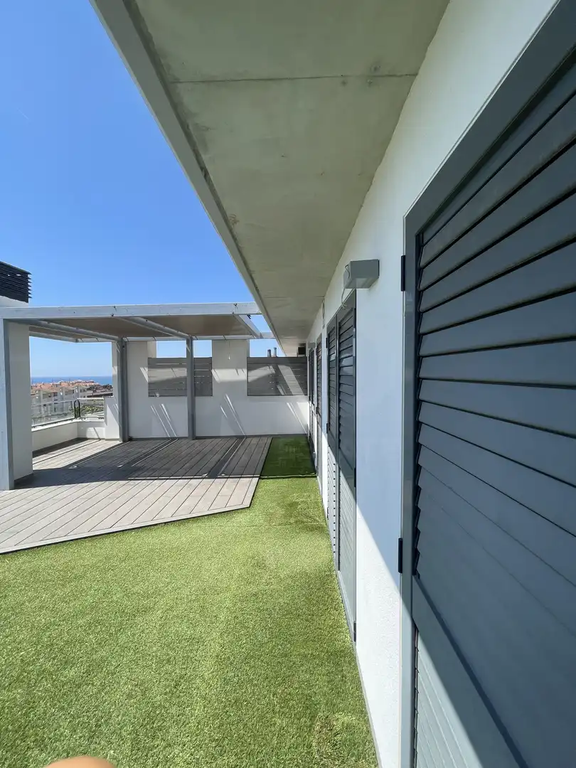 Terrasse von Wohnung zur Miete in Sitges mit Klimaanlage und Heizung