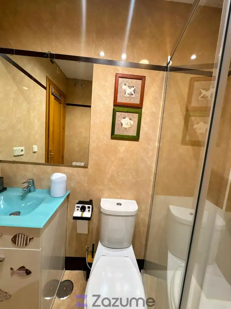 Bany de Apartament de lloguer en Granada amb Aire condicionat, Calefacció i Parquet