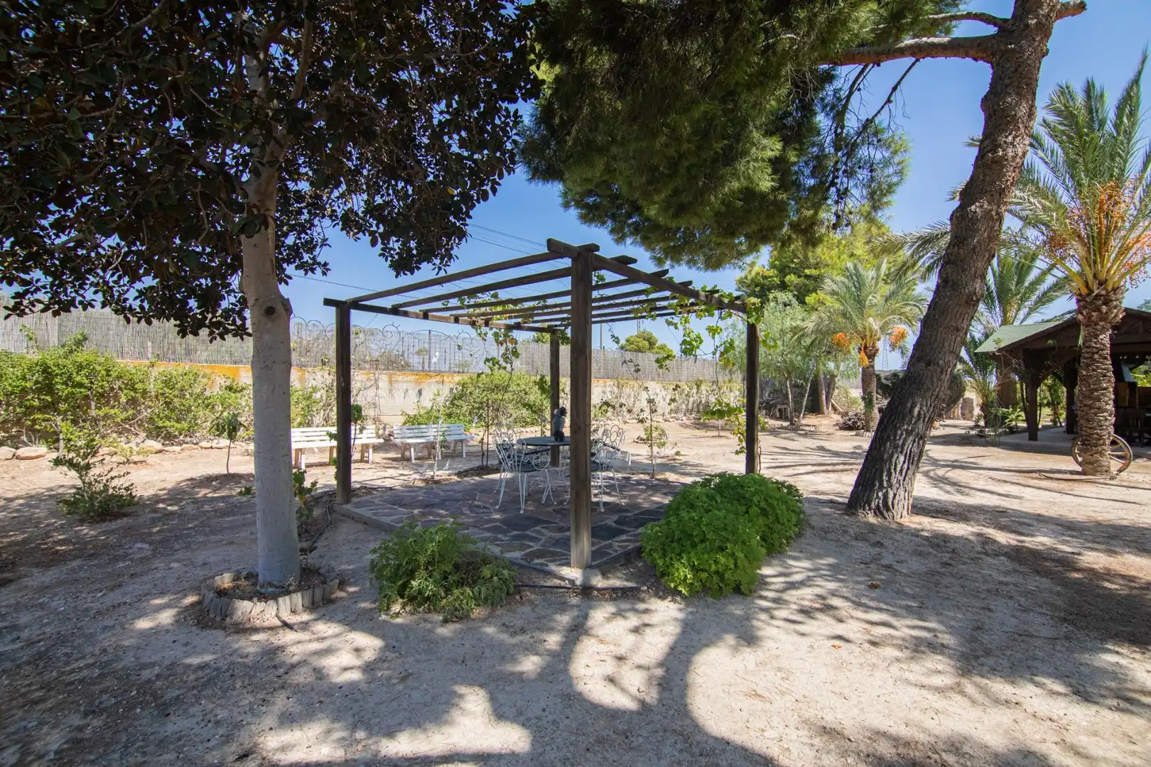 Garden of Houses for sale in Elche / Elx  with Air Conditioner, Heating and Private garden