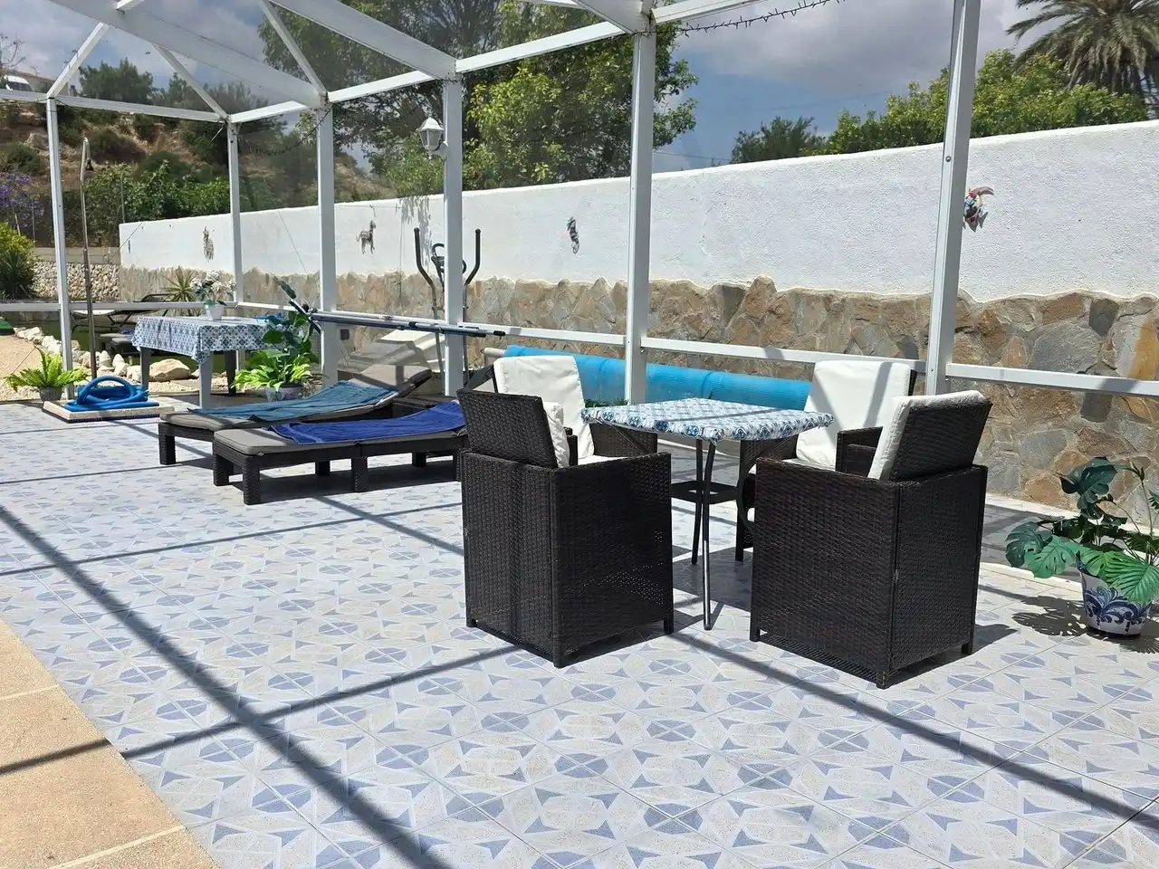 Terraza de Casa o chalet en venta en Zurgena con Aire acondicionado y Piscina