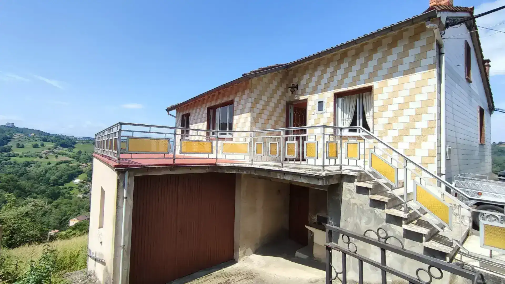 Exterior view of Houses for sale in Langreo  with Heating and Terrace