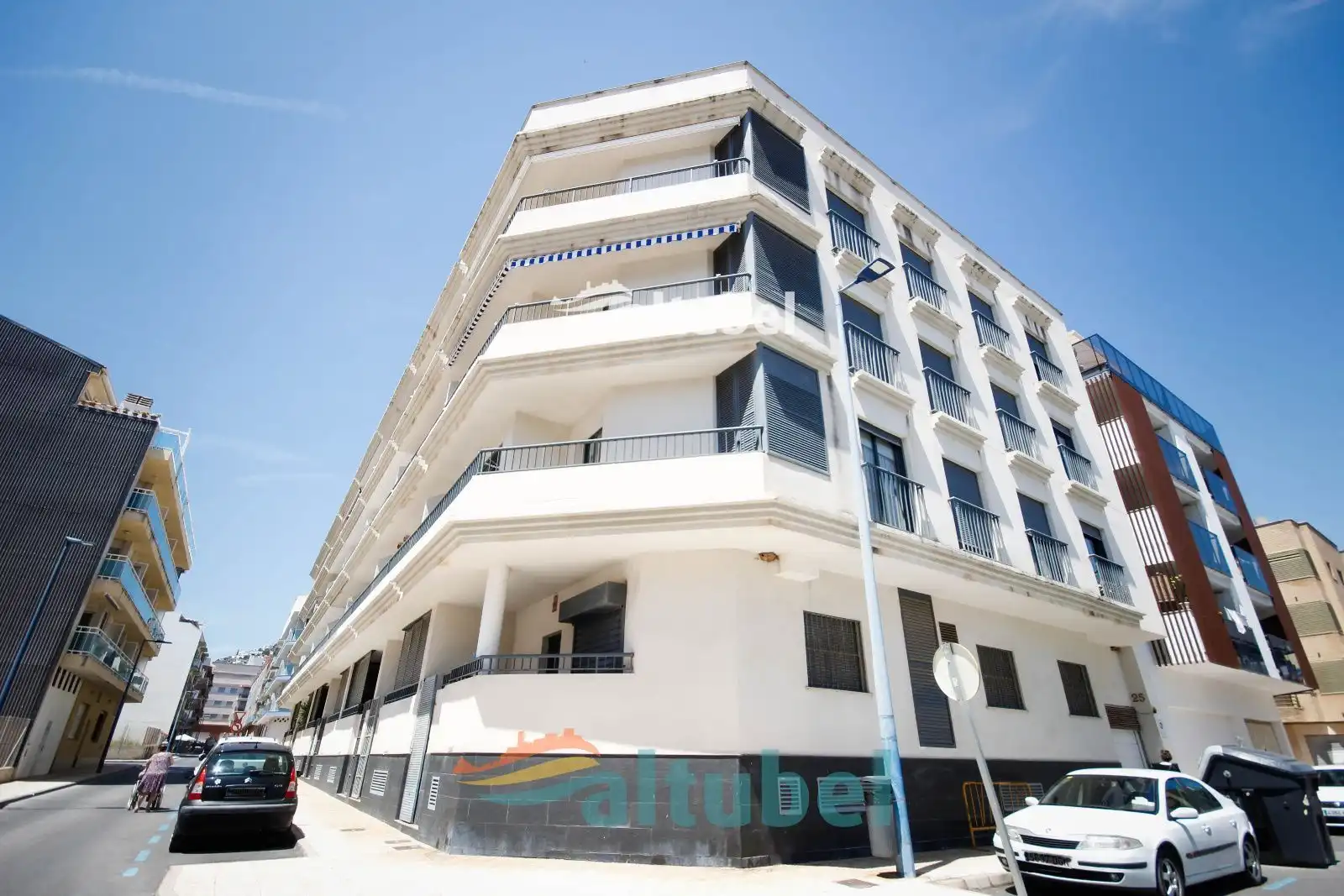 Exterior view of Apartments for sale in Peñíscola / Peníscola  with Air Conditioner, Swimming Pool and Community pool