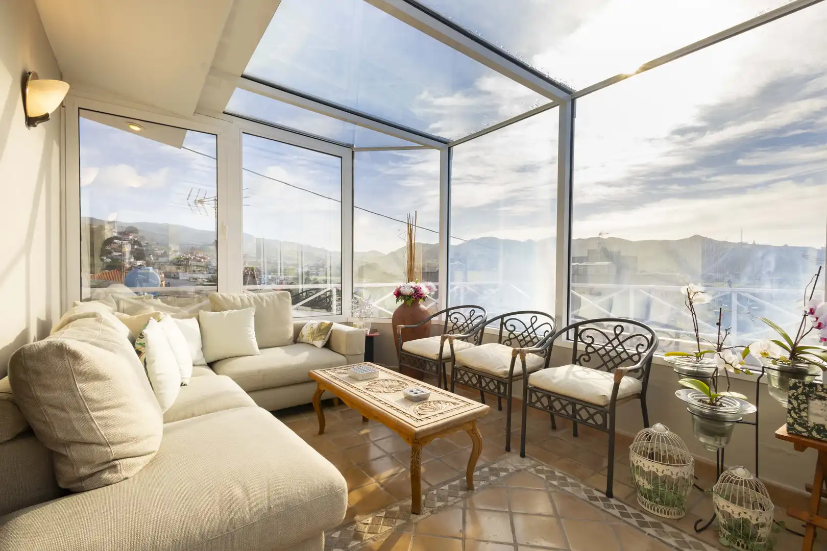 Terrace of Houses for sale in San Cristóbal de la Laguna  with Air Conditioner, Private garden and Terrace