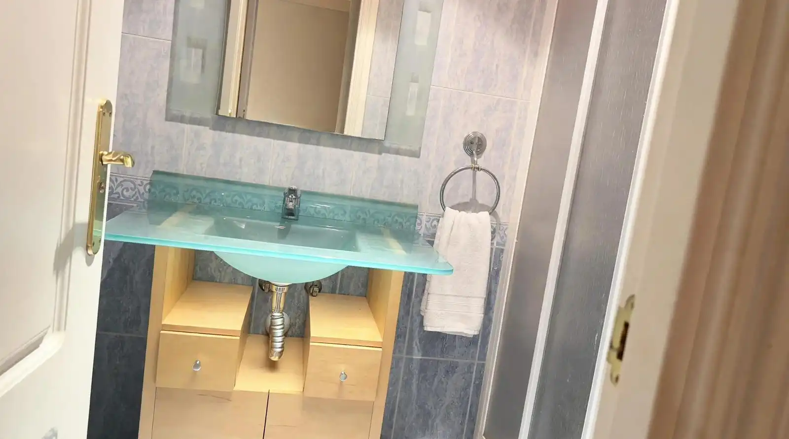Badezimmer von Wohnung zum Verkauf in Humanes de Madrid mit Klimaanlage, Heizung und Terrasse