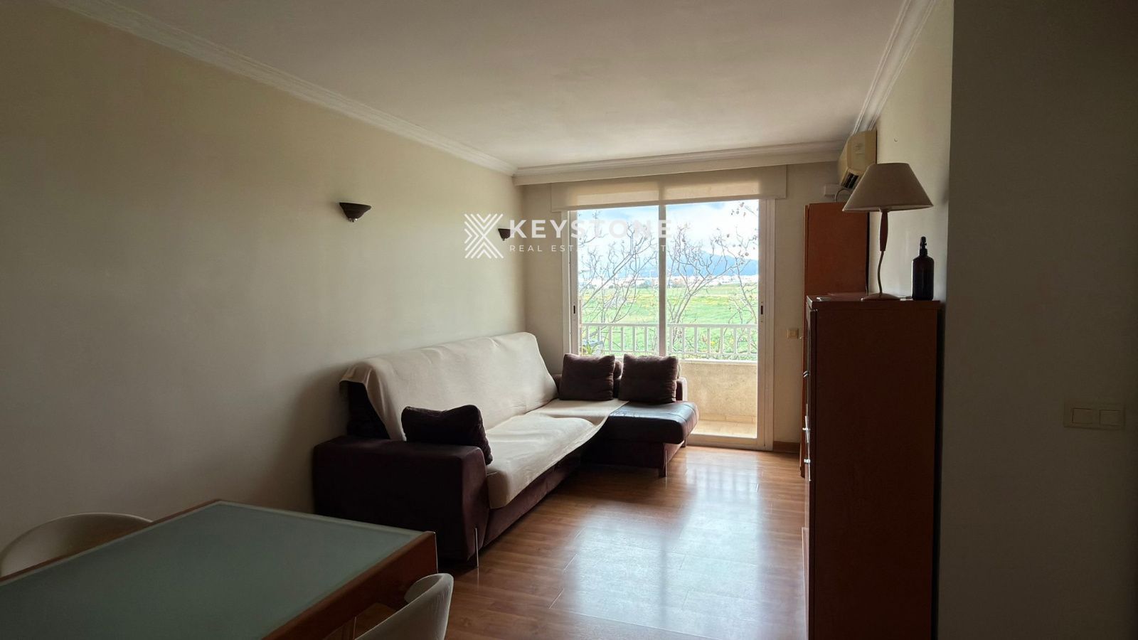 Living room of Flat for rent in  Palma de Mallorca  with Air Conditioner, Terrace and Furnished